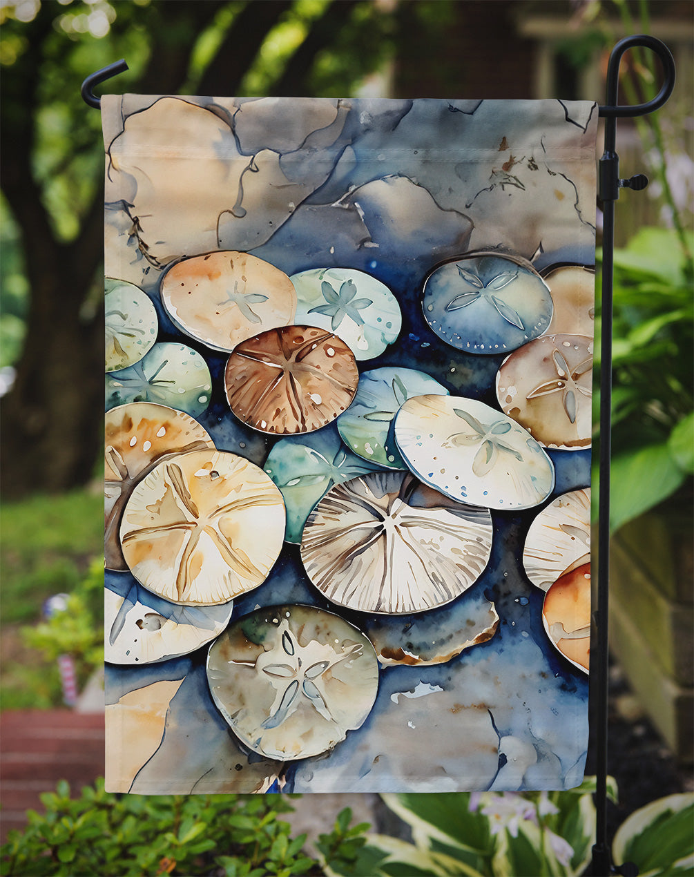 Sand Dollars Garden Flag