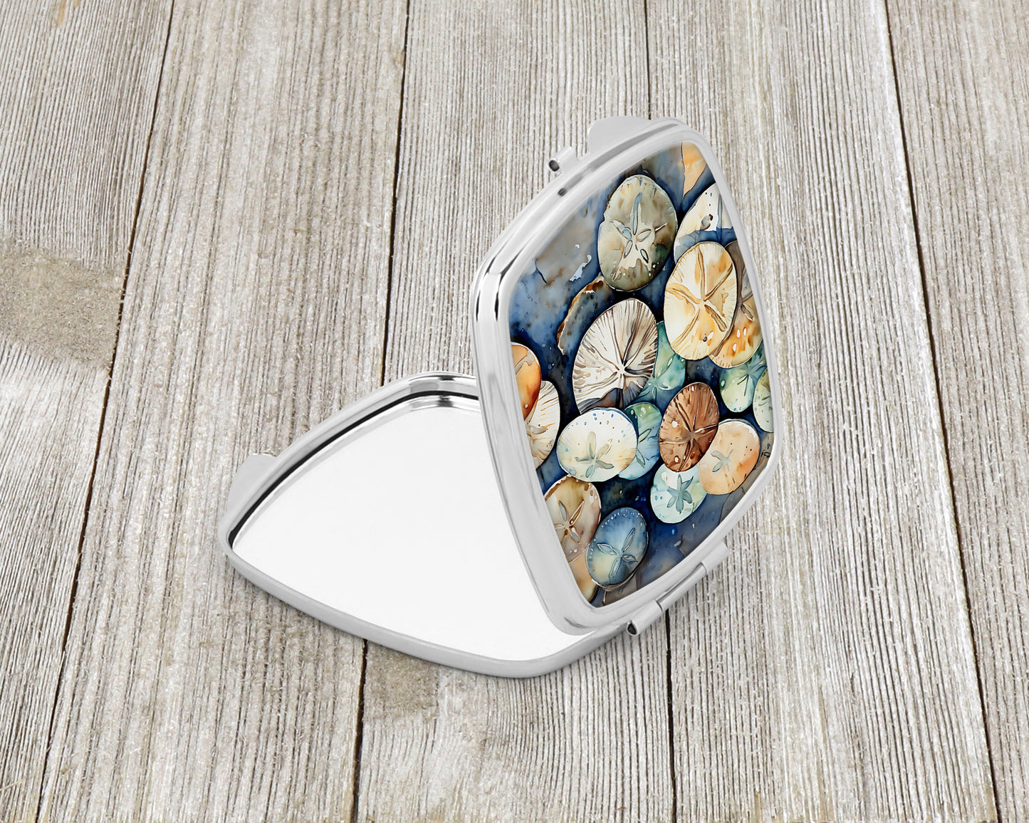 Sand Dollars Compact Mirror