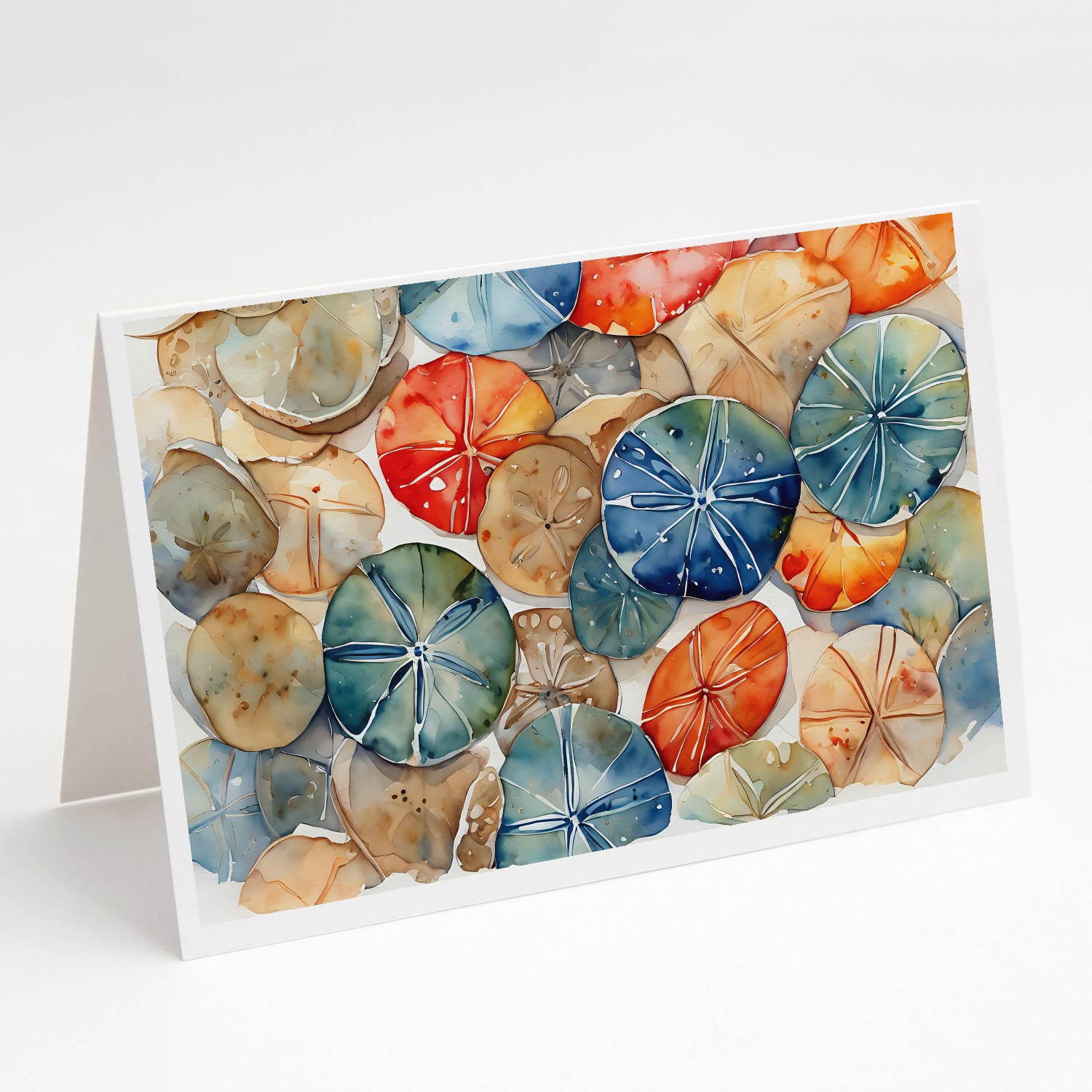 Buy this Sand Dollars Greeting Cards Pack of 8