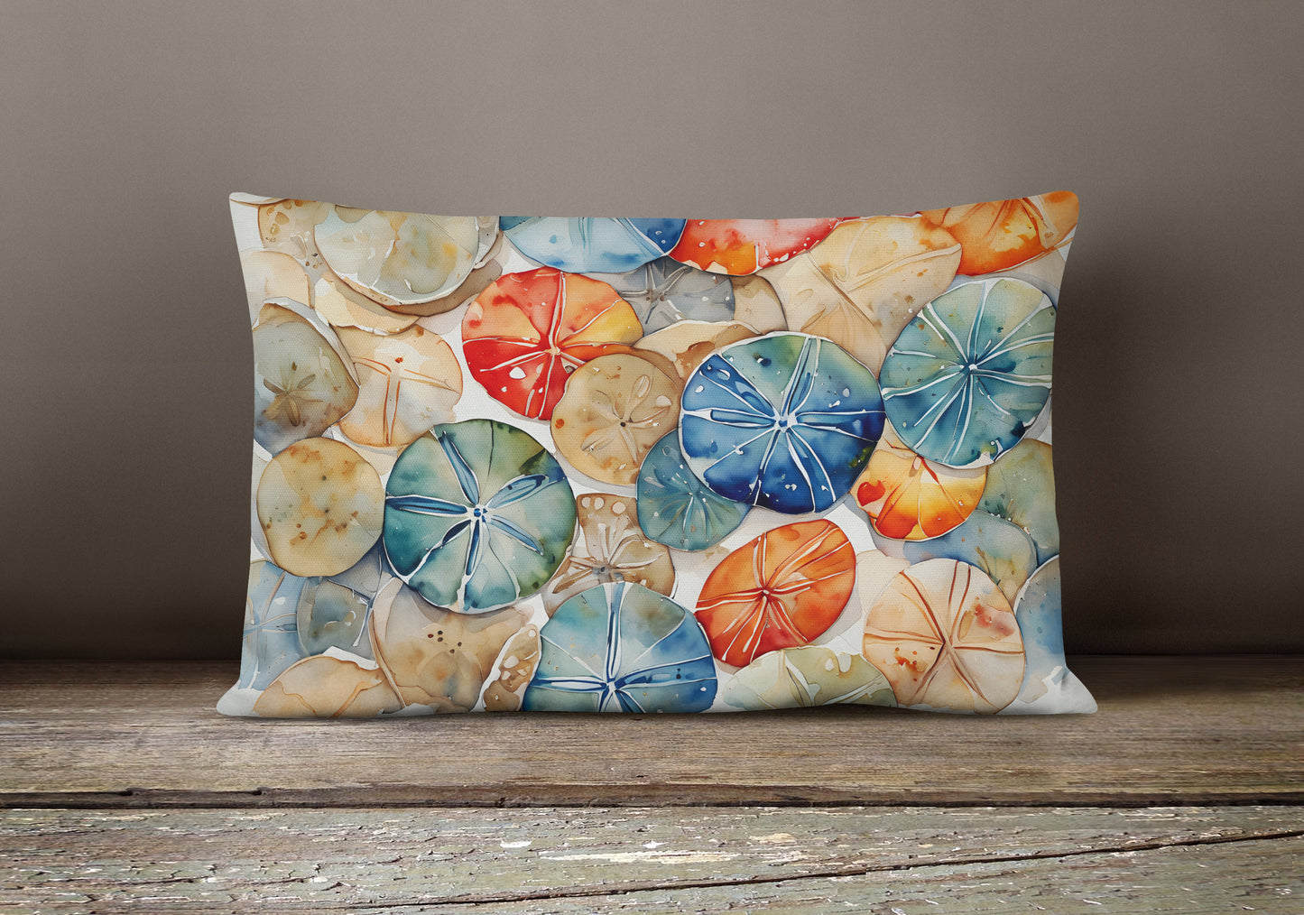 Sand Dollars Throw Pillow