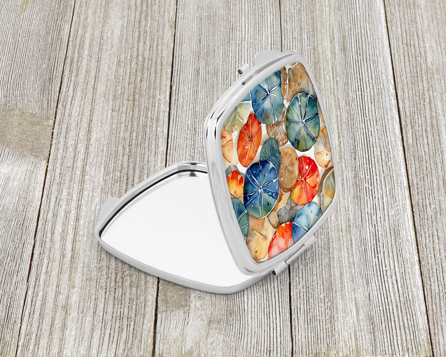 Sand Dollars Compact Mirror