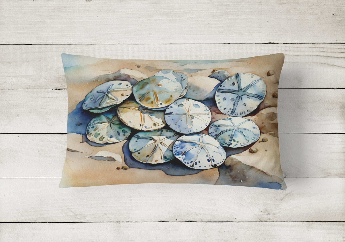 Sand Dollars Throw Pillow