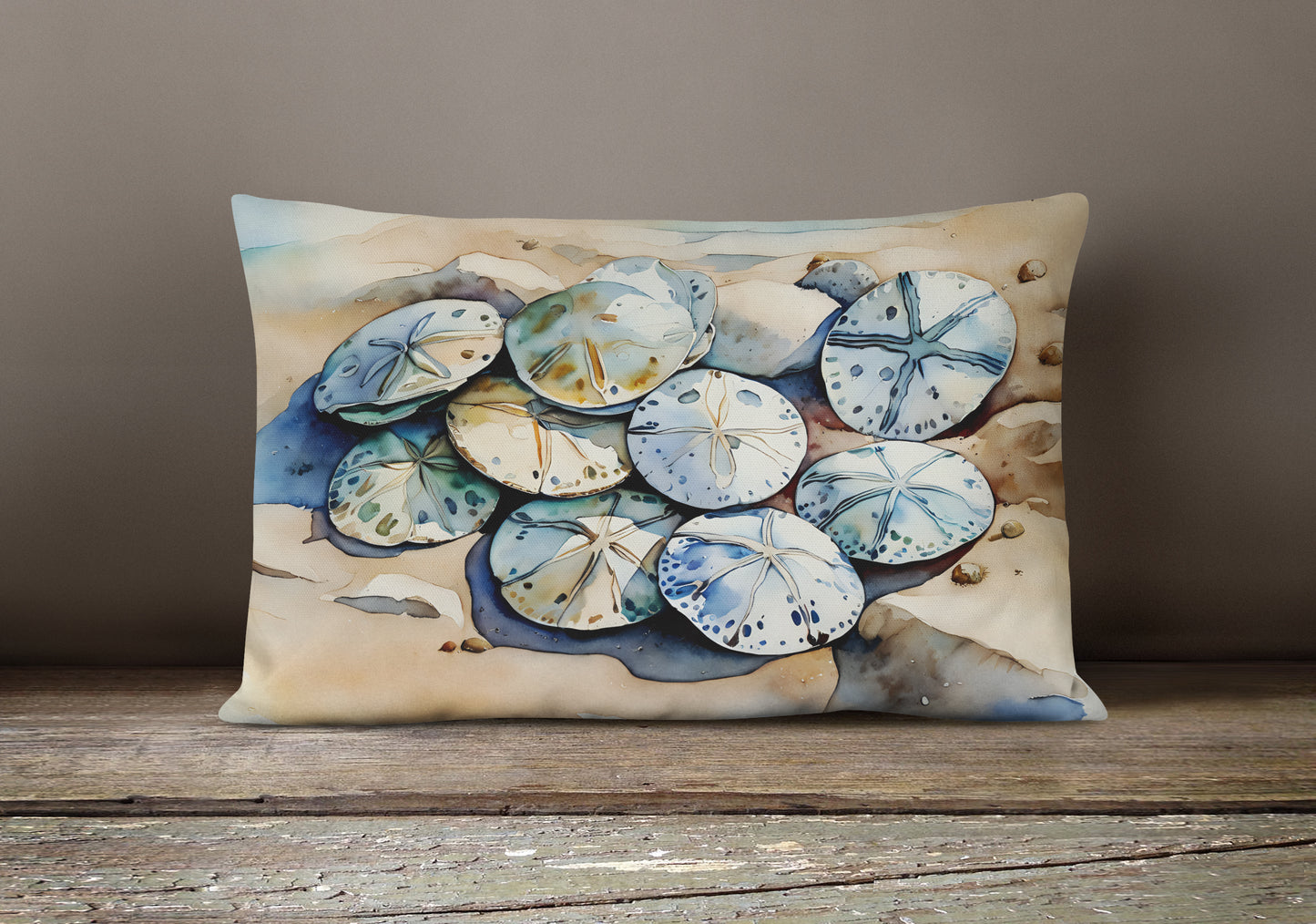 Sand Dollars Throw Pillow