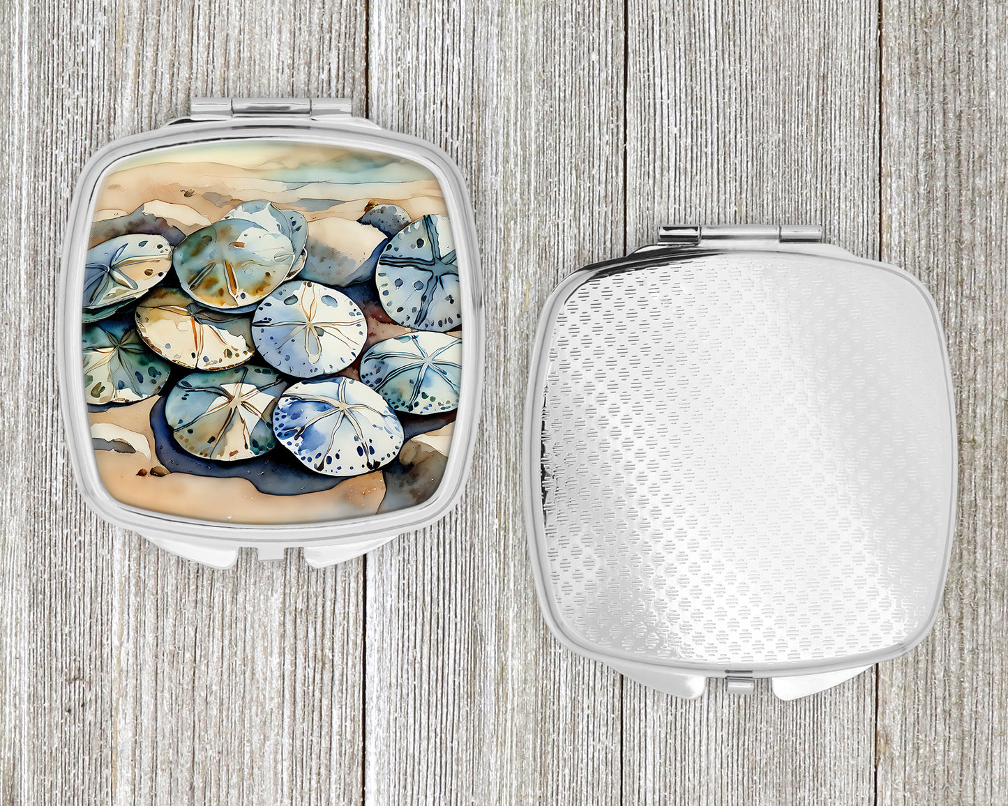 Sand Dollars Compact Mirror