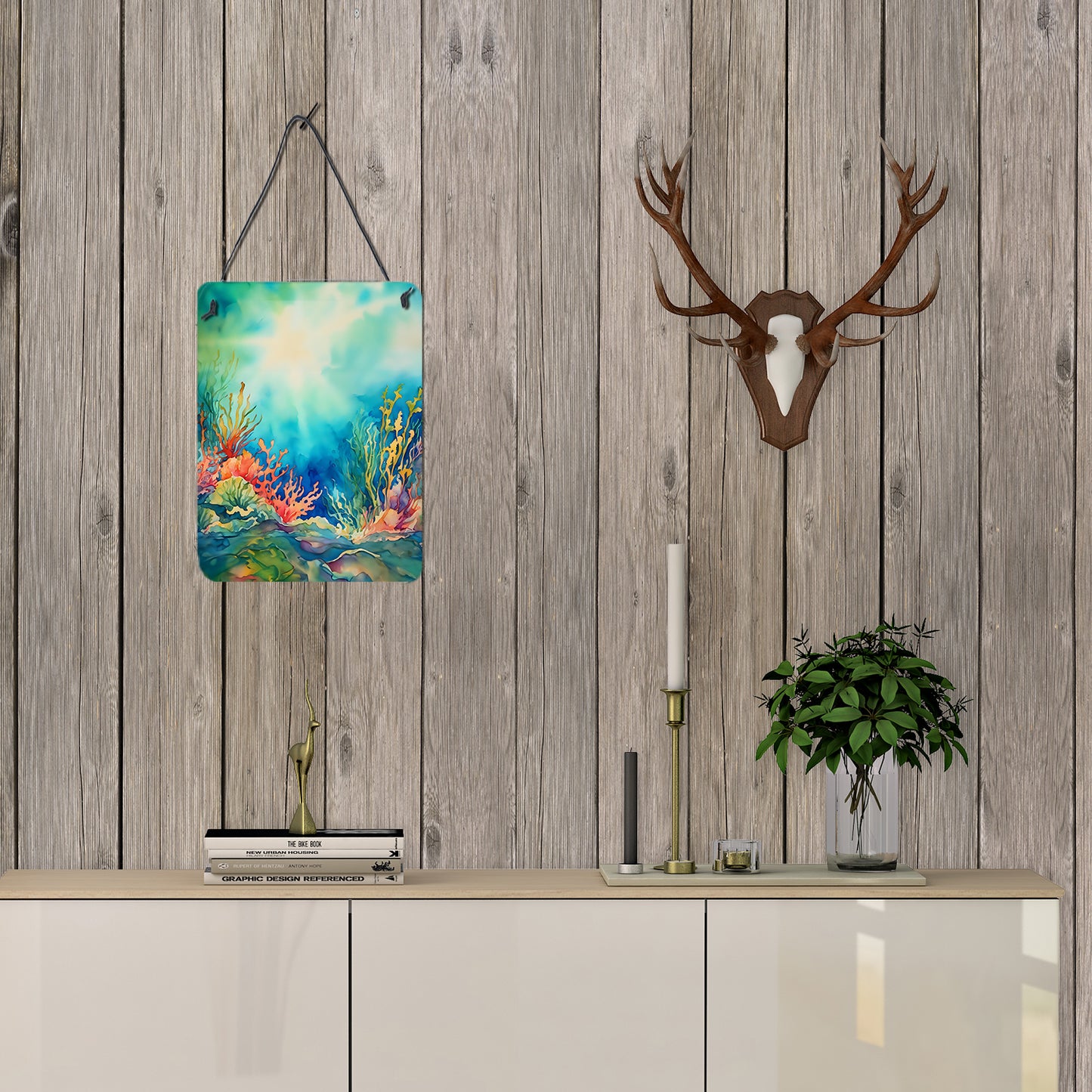 Seaweed Wall or Door Hanging Prints