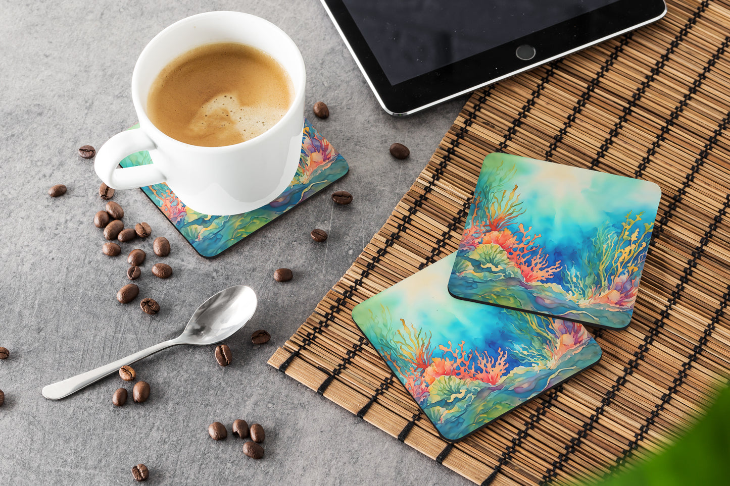 Seaweed Foam Coasters