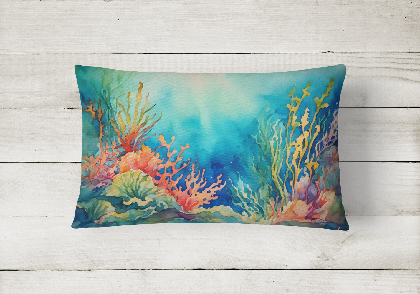 Seaweed Throw Pillow