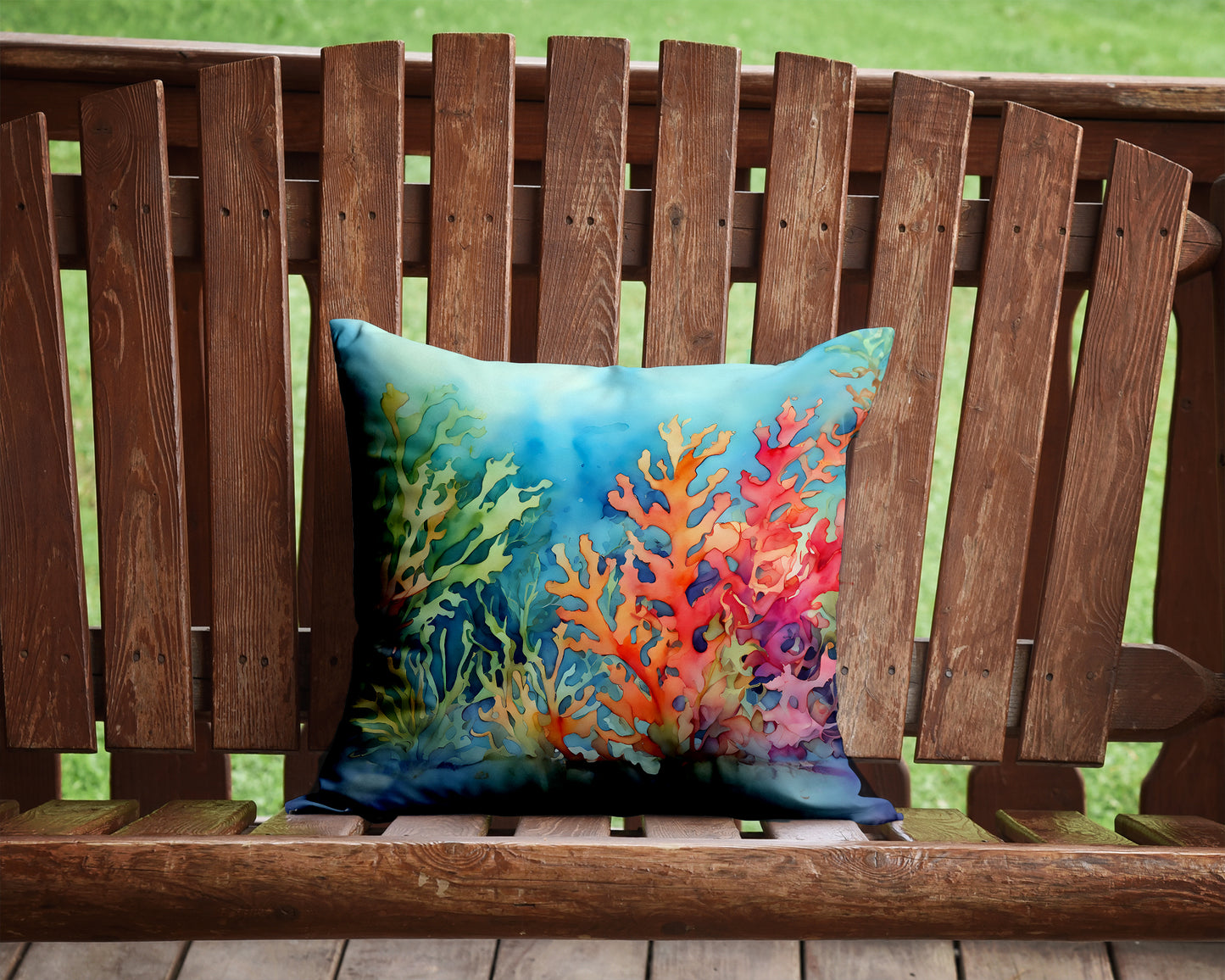 Seaweed Throw Pillow