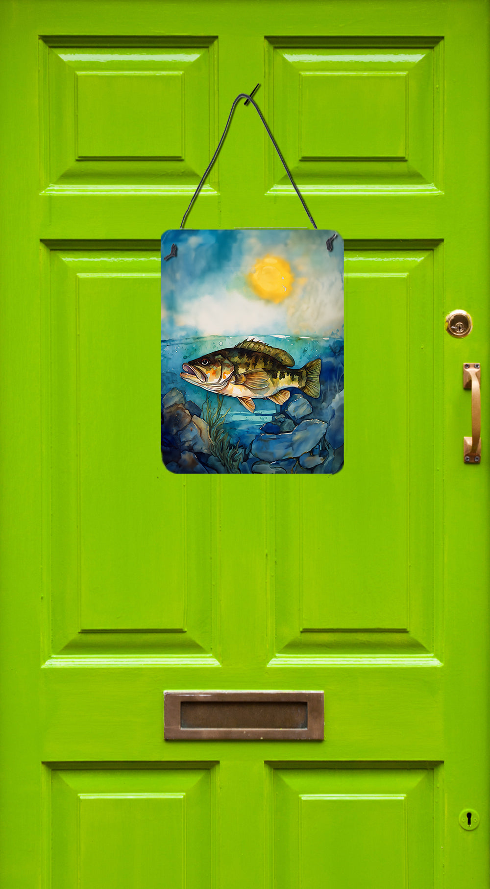 Smallmouth Bass Wall or Door Hanging Prints