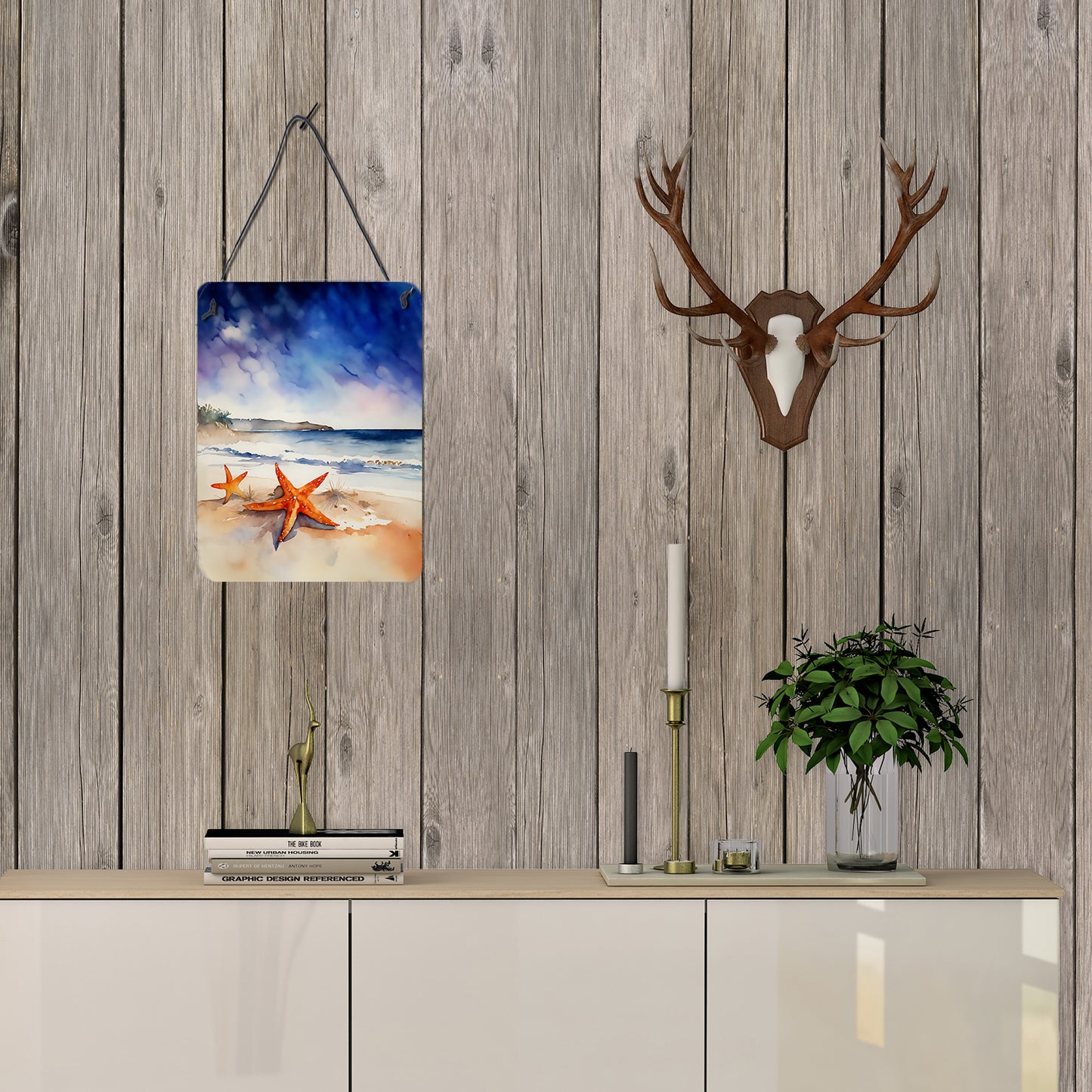 Starfish Wall or Door Hanging Prints