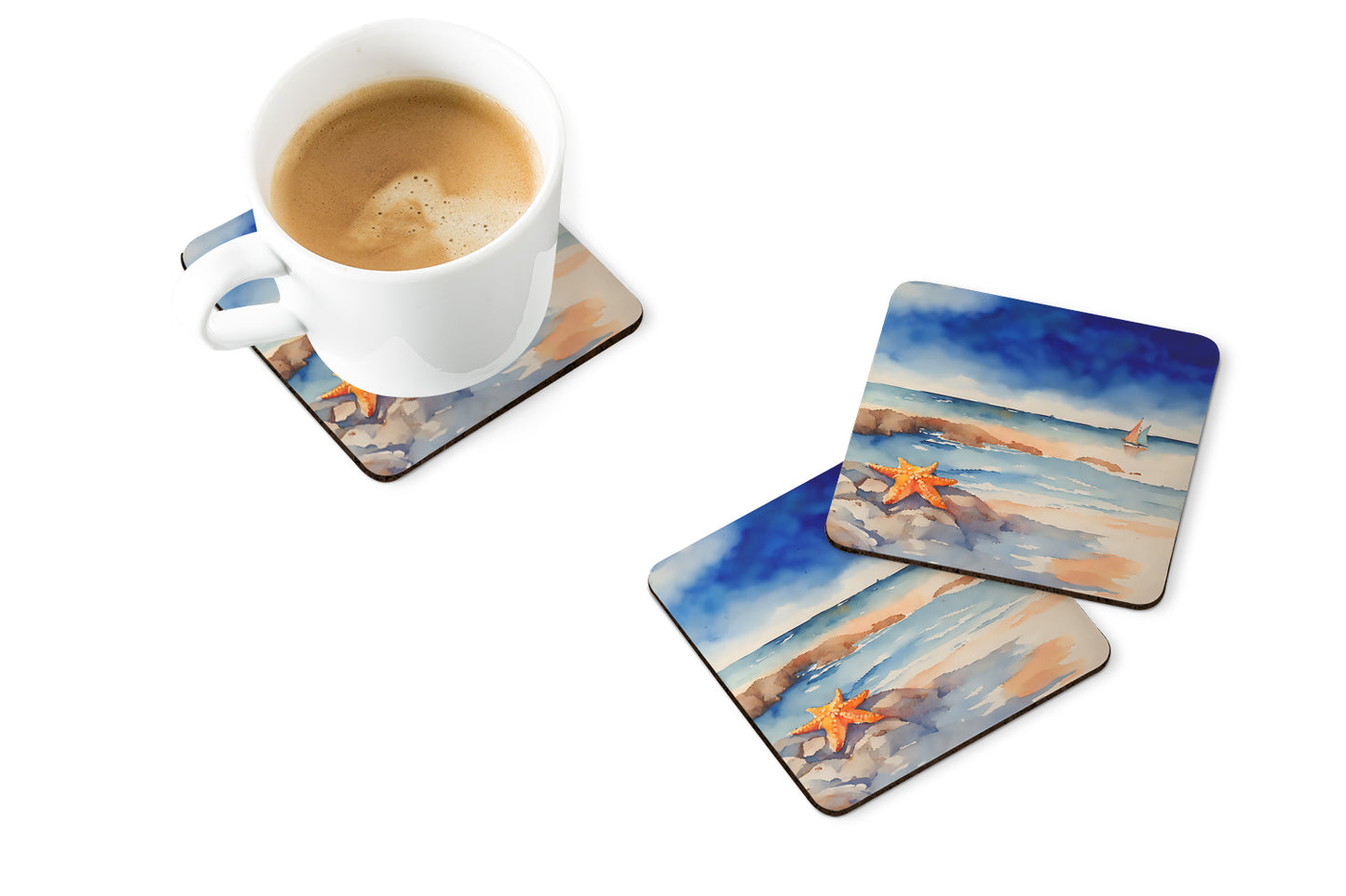 Starfish Foam Coasters