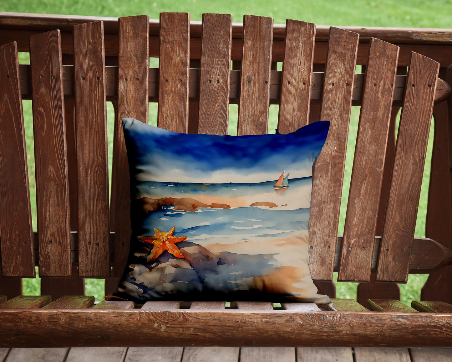 Starfish Throw Pillow
