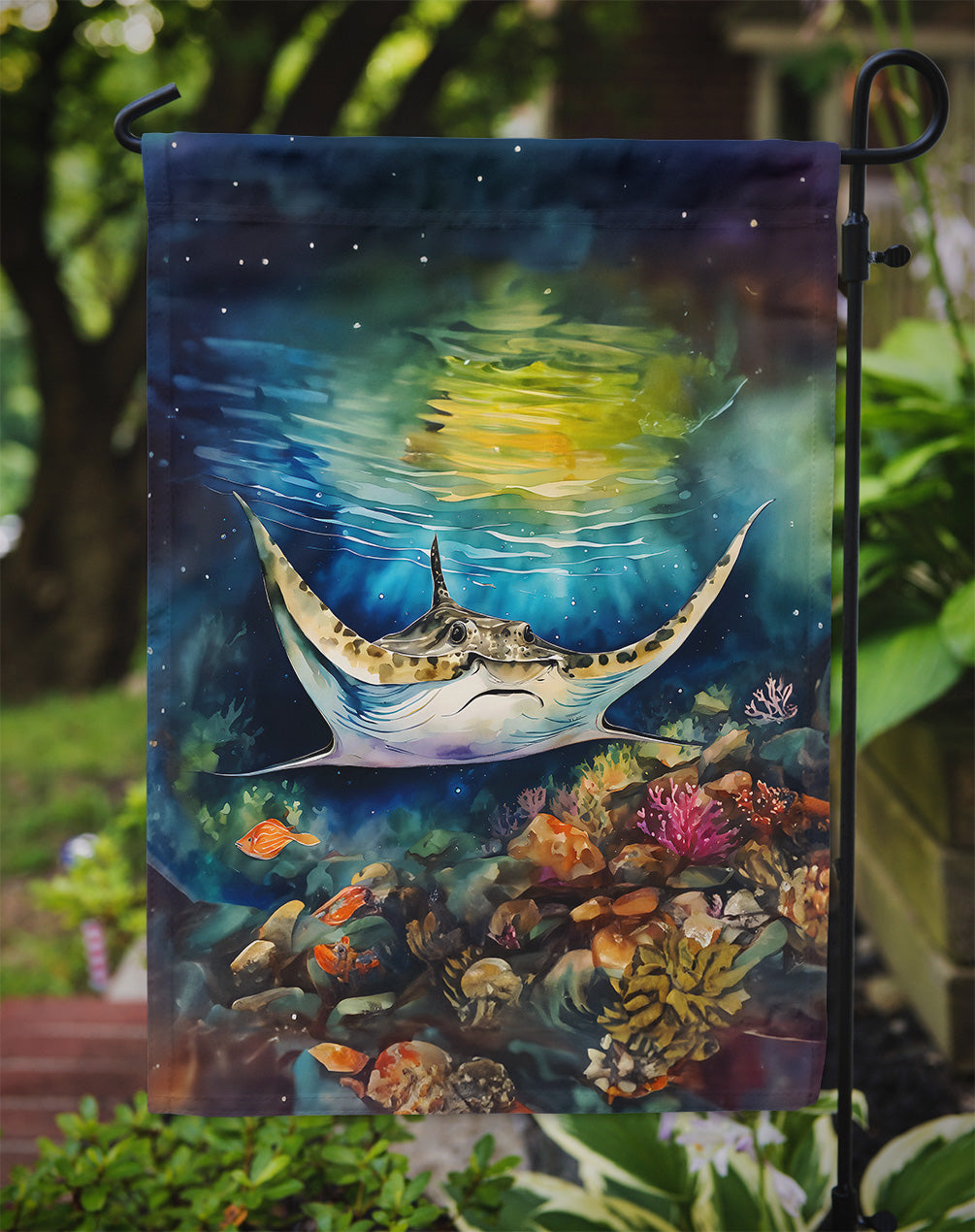 Sting Ray Garden Flag