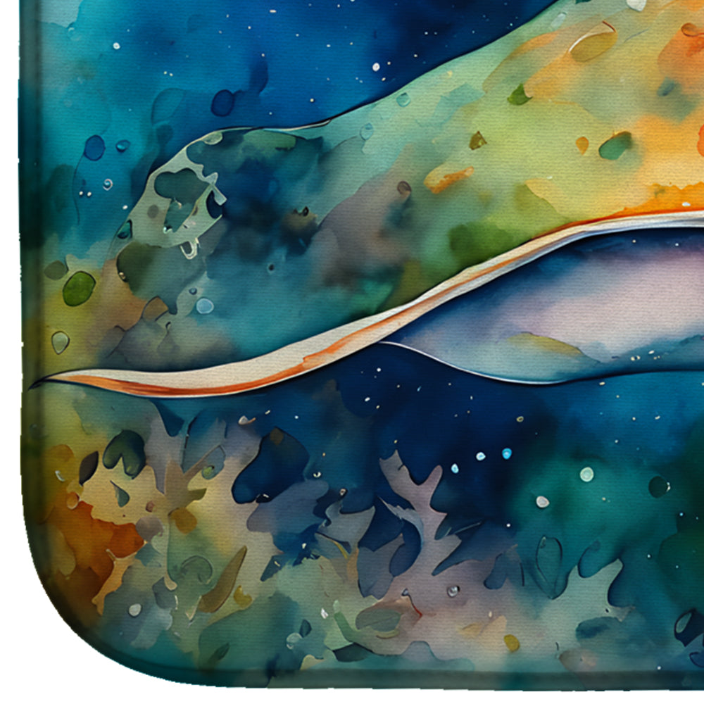 Sting Ray Dish Drying Mat