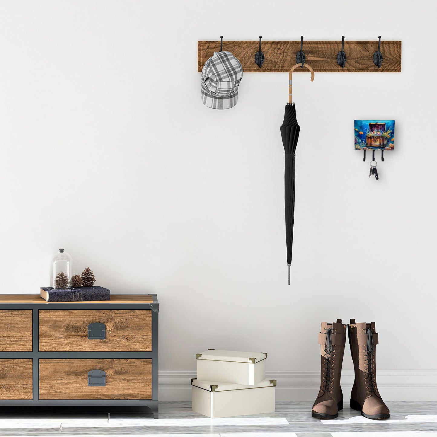 Treasure Chest Leash or Key Holder