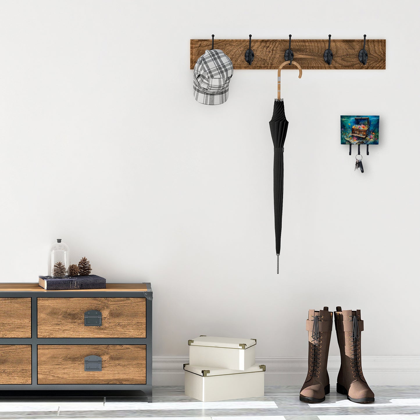 Treasure Chest Leash or Key Holder