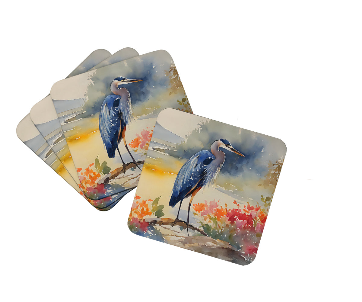 Buy this Blue Heron Foam Coasters