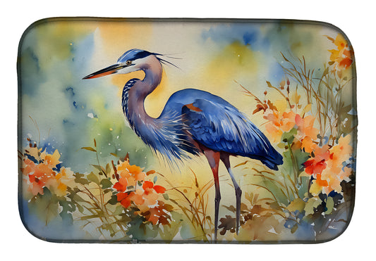 Buy this Blue Heron Dish Drying Mat