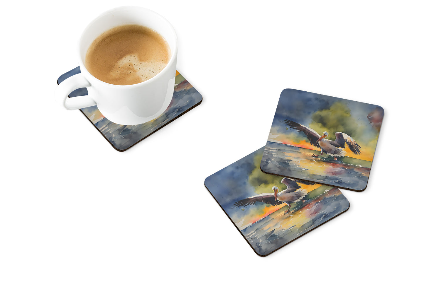 Pelican Foam Coasters