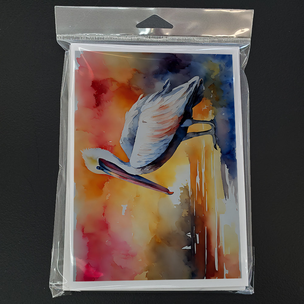 Pelican Greeting Cards Pack of 8