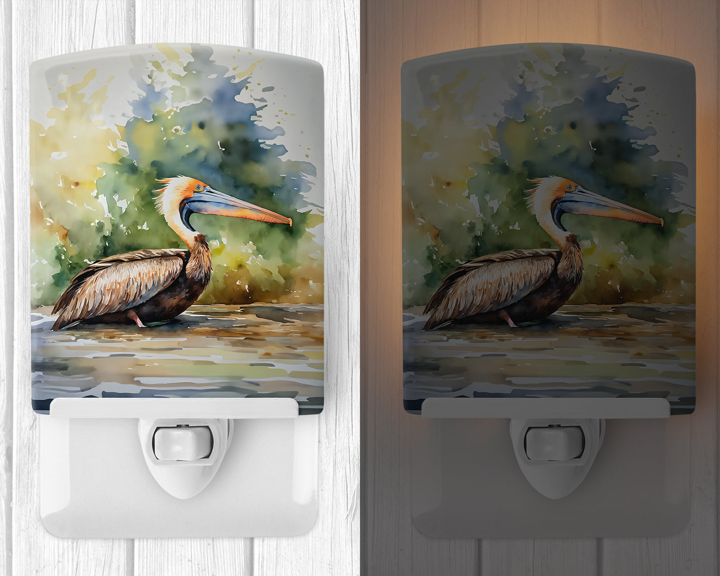 Pelican Ceramic Night Light