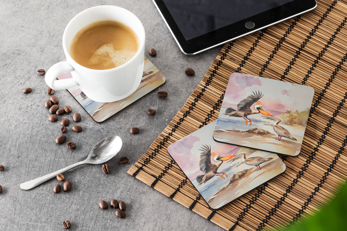 Pelican Foam Coasters