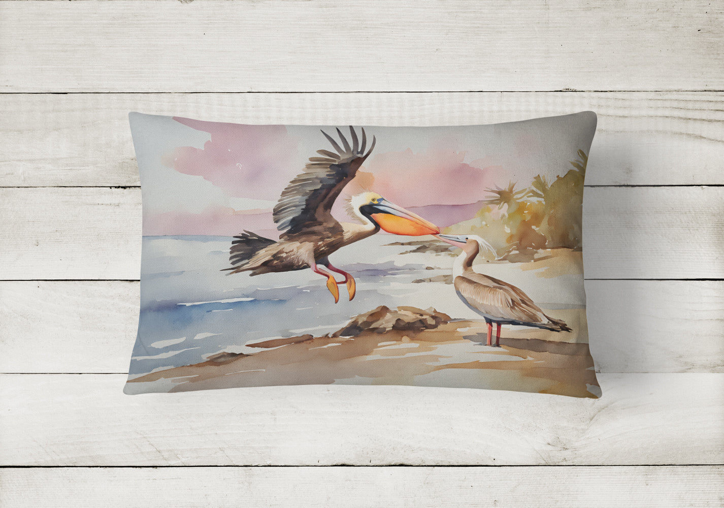 Pelican Throw Pillow