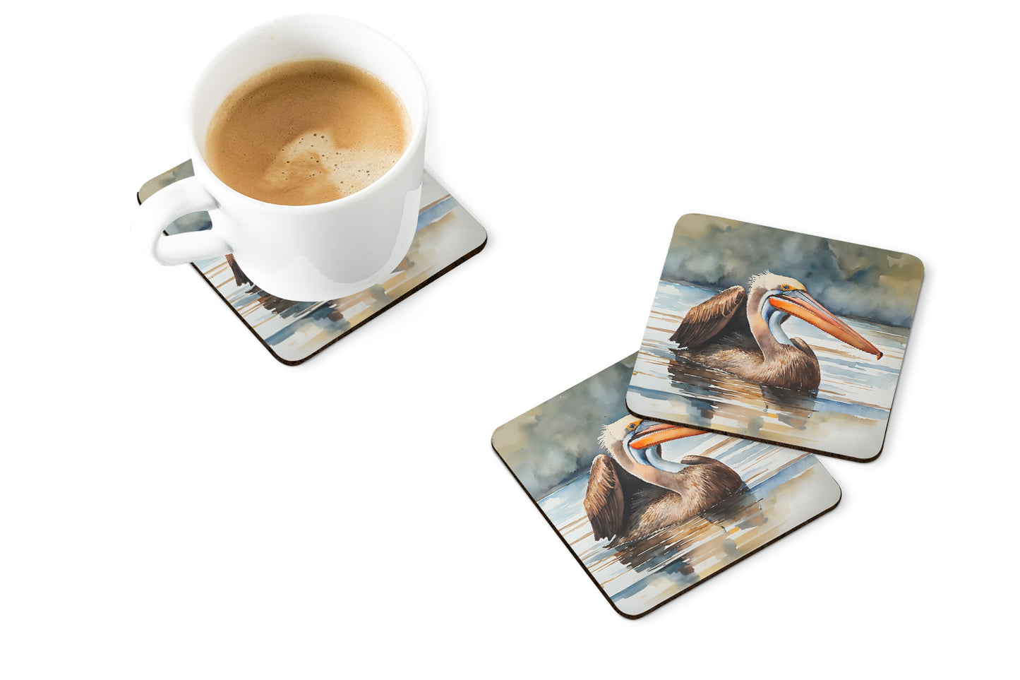 Pelican Foam Coasters