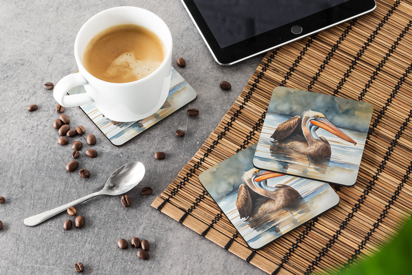 Pelican Foam Coasters