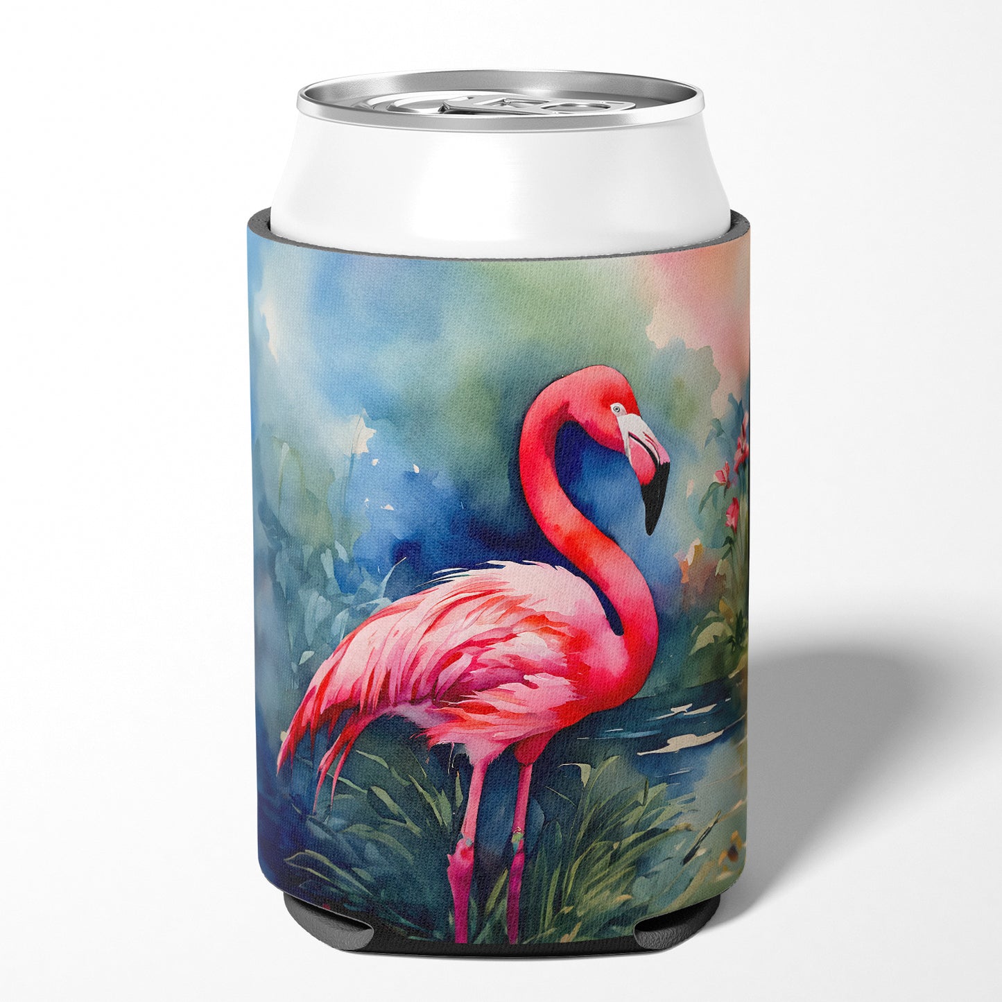 Flamingo Can or Bottle Hugger