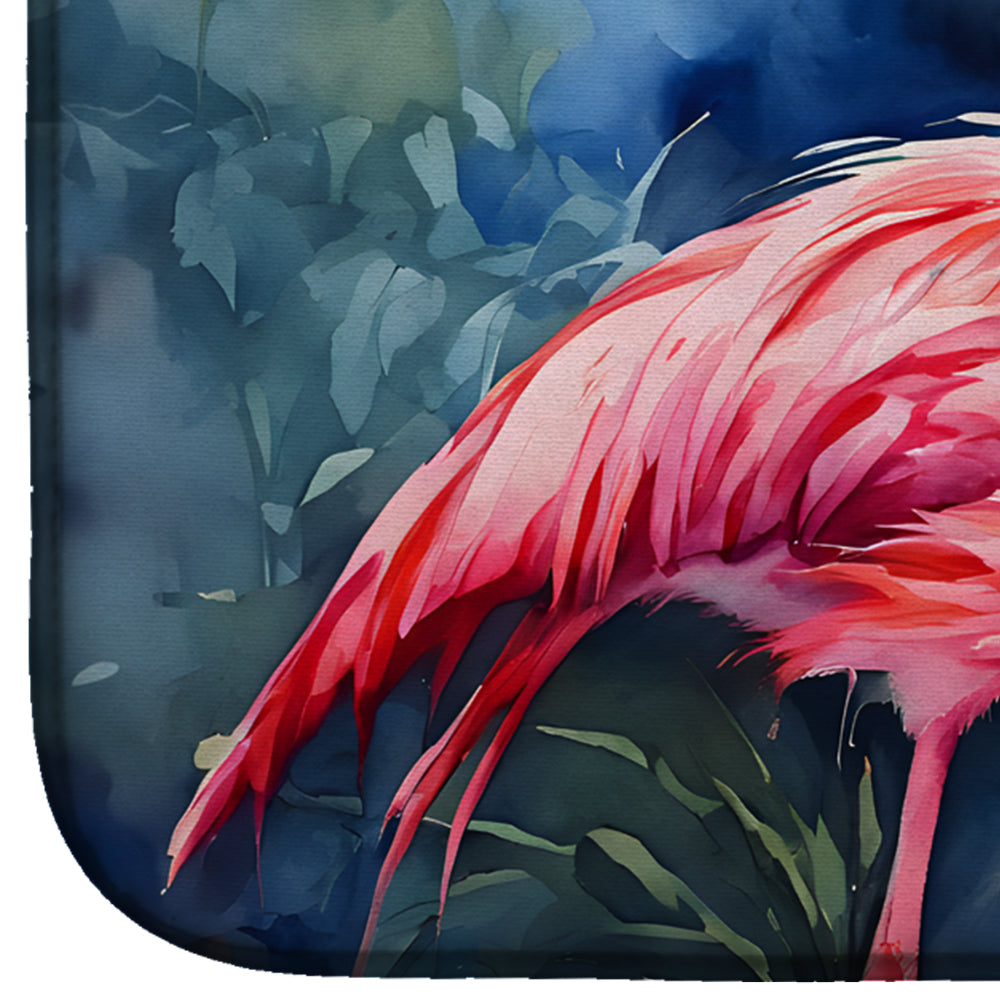 Flamingo Dish Drying Mat