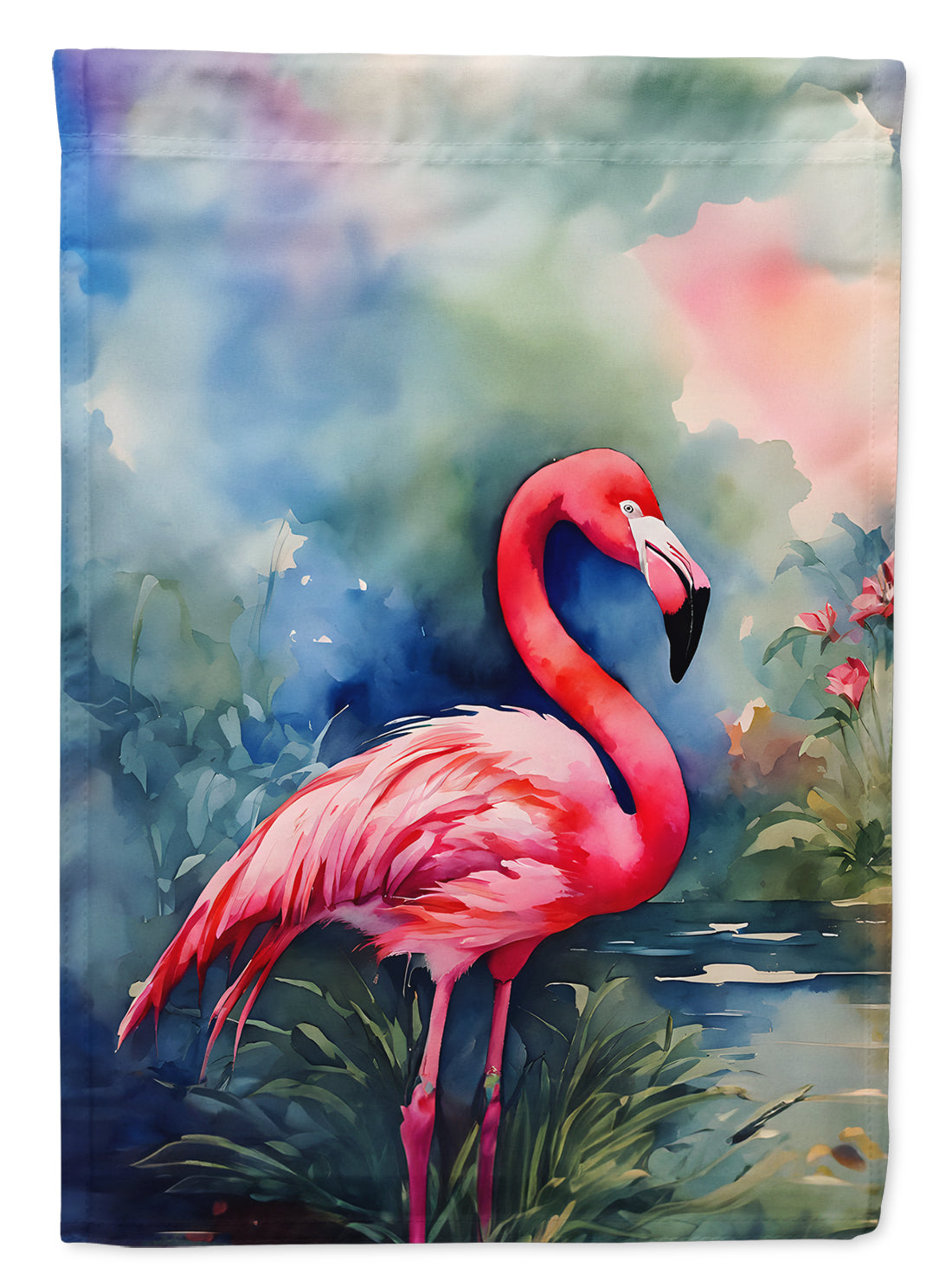 Buy this Flamingo Garden Flag