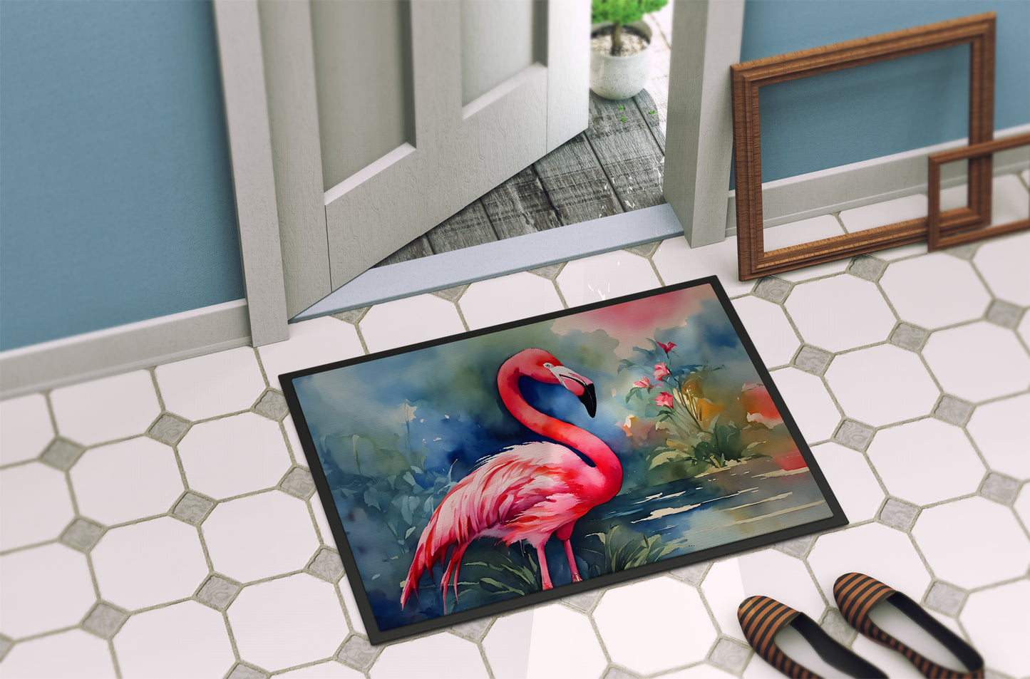 Flamingo Doormat