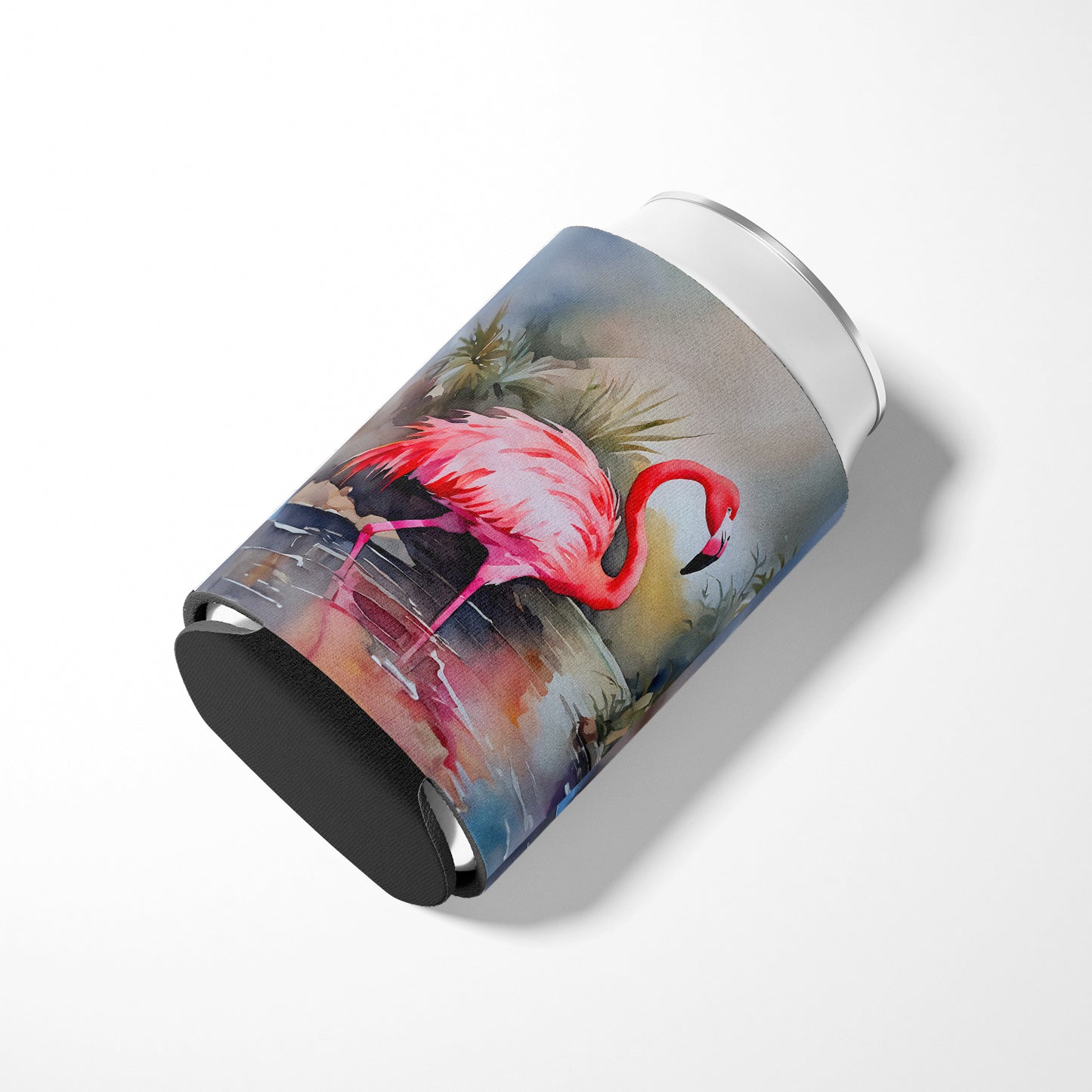 Flamingo Can or Bottle Hugger