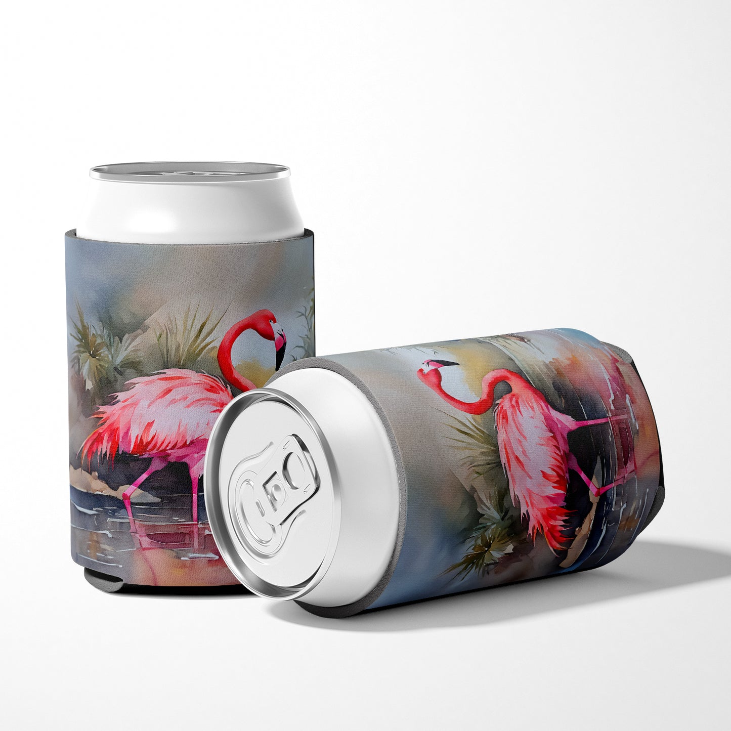 Flamingo Can or Bottle Hugger