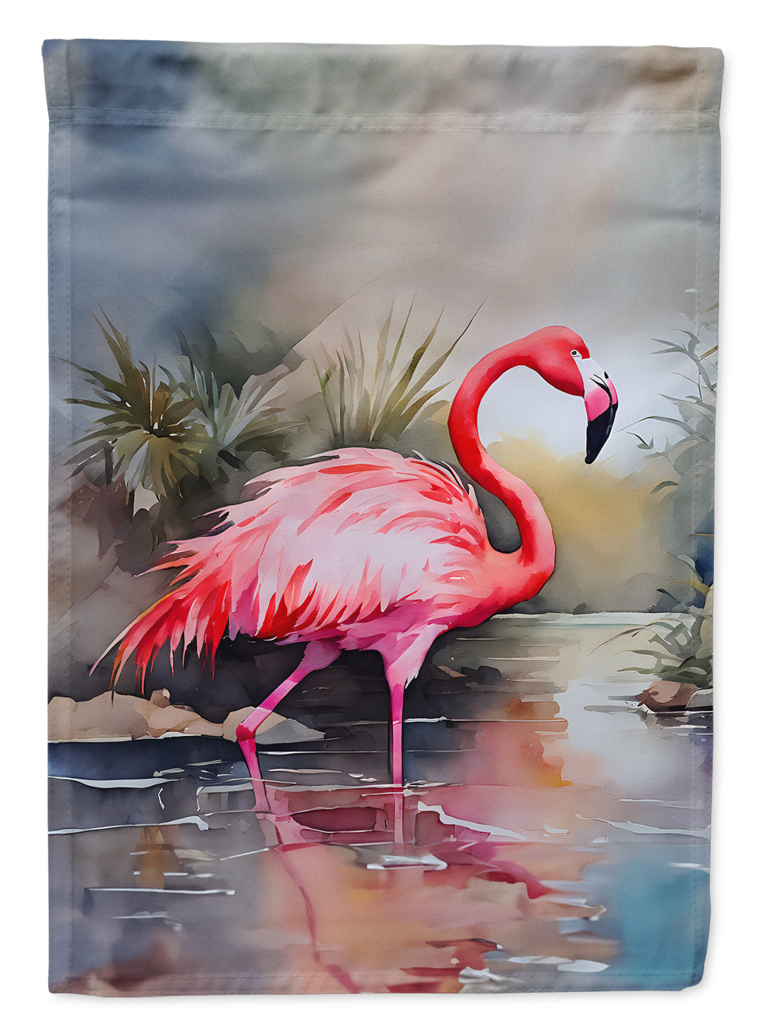 Buy this Flamingo Garden Flag