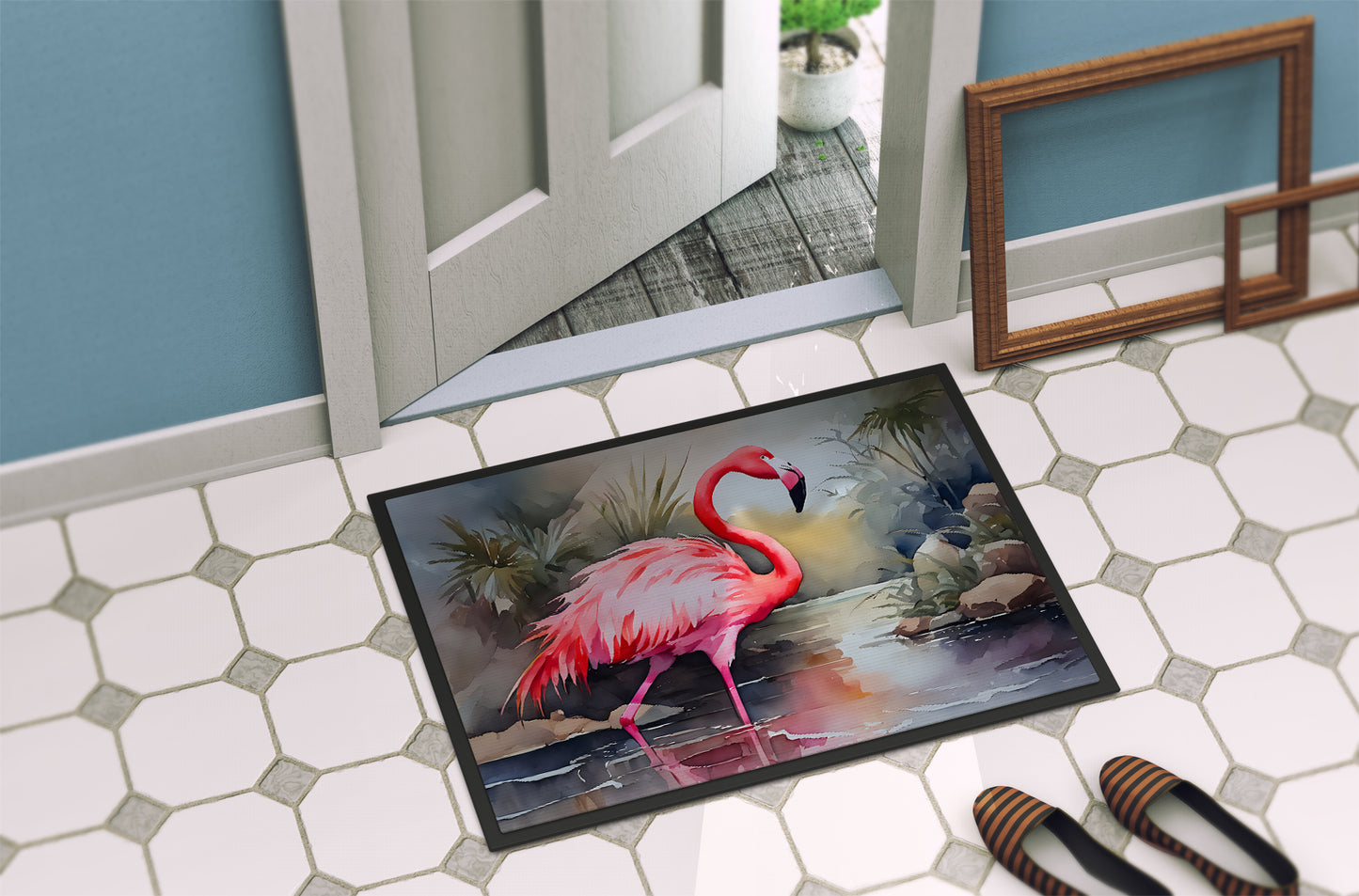 Flamingo Doormat