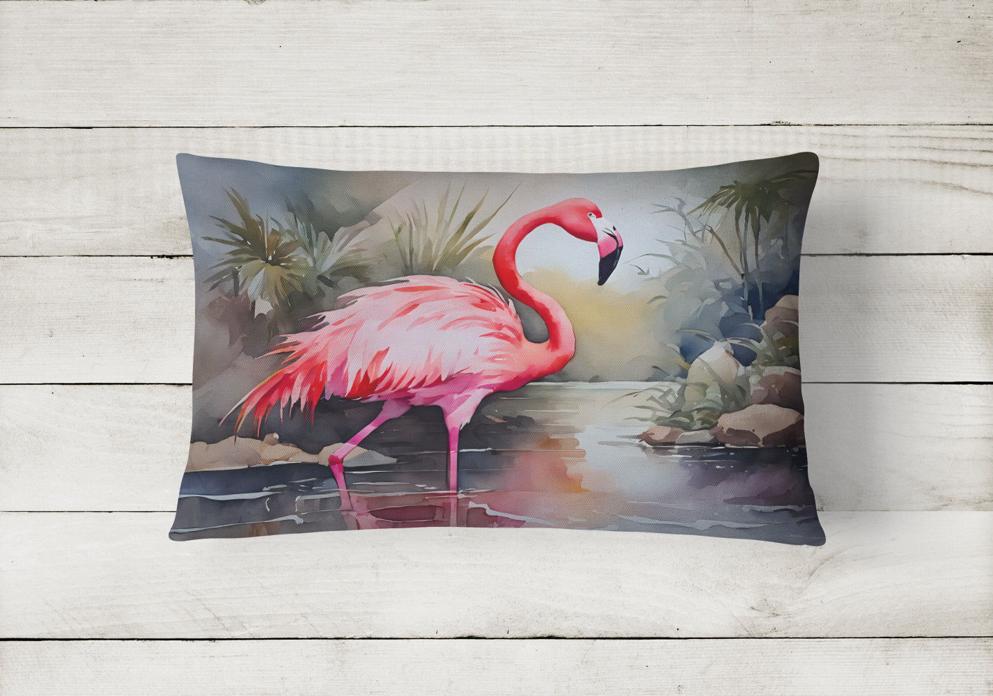 Flamingo Throw Pillow