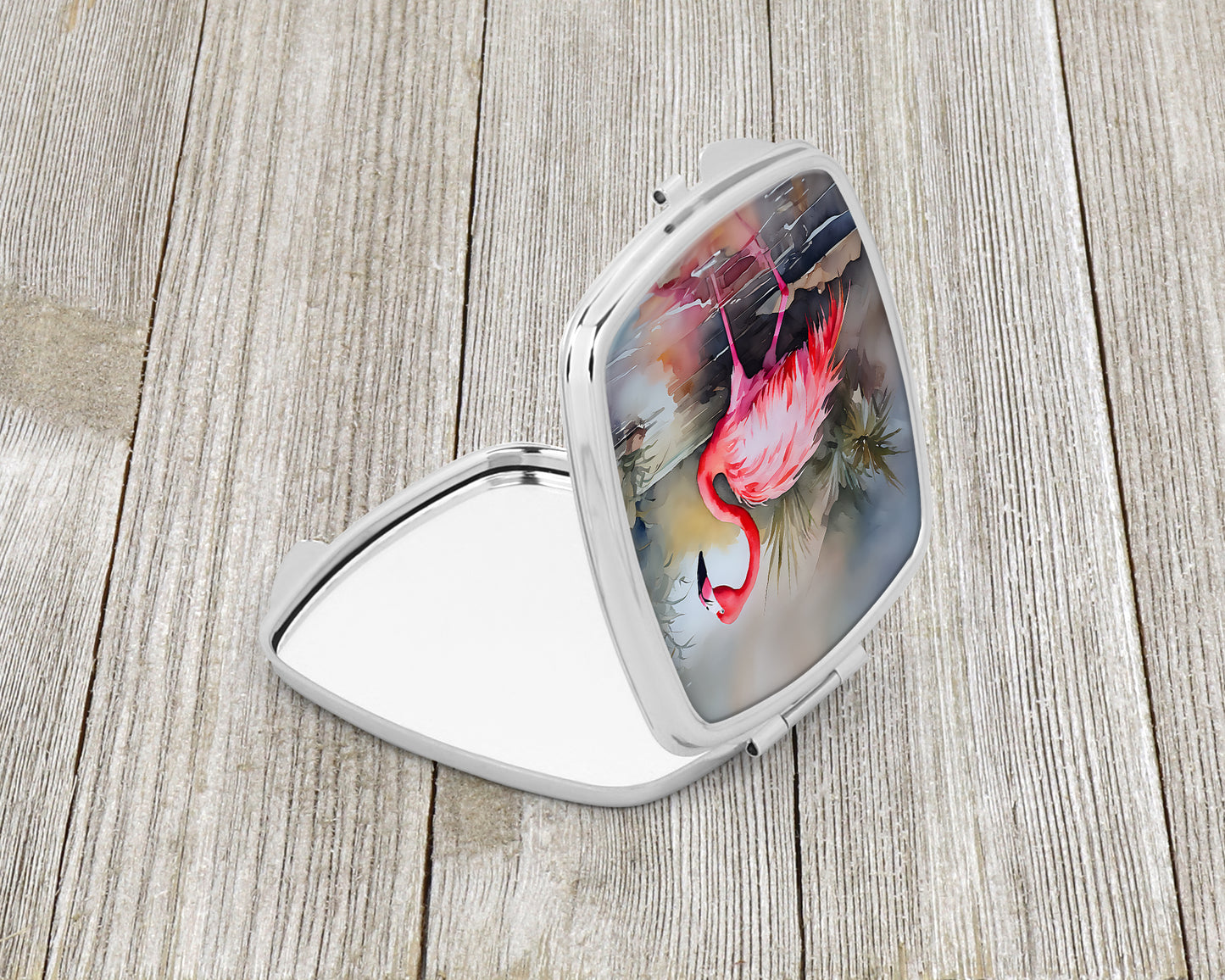 Flamingo Compact Mirror