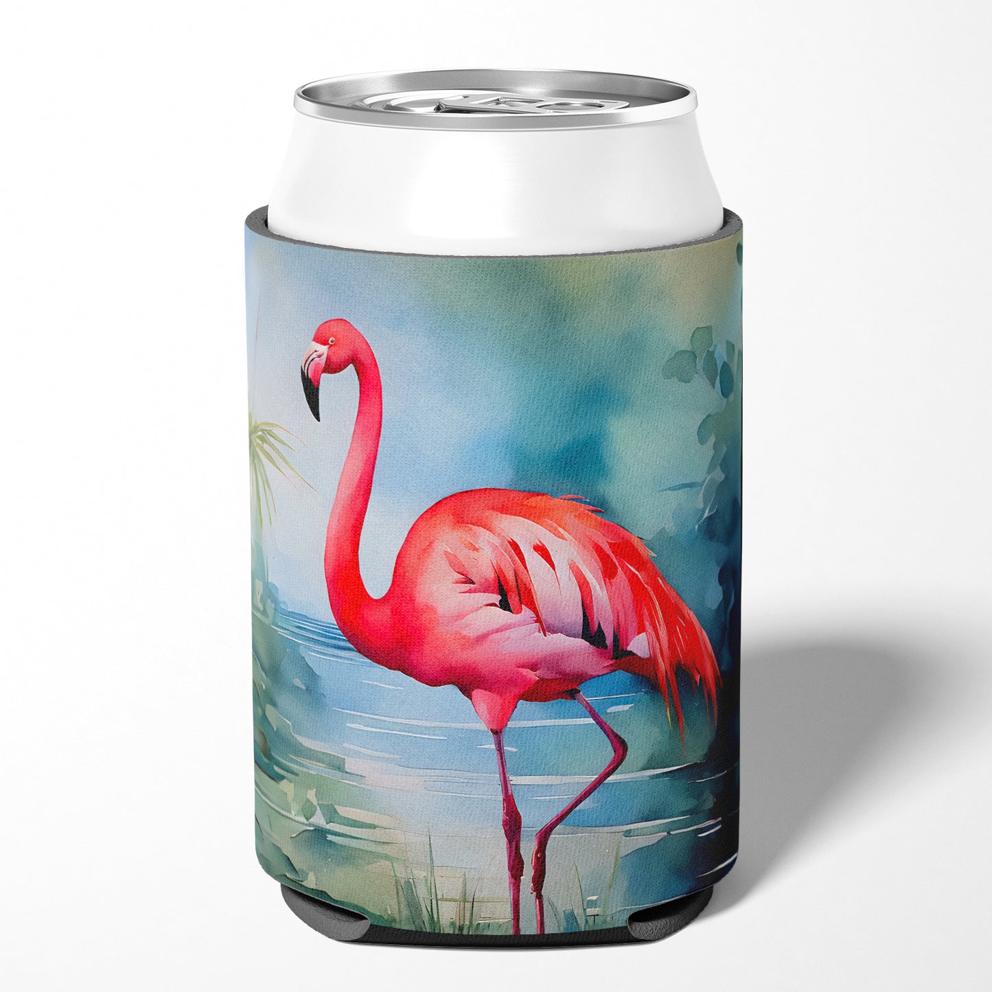 Flamingo Can or Bottle Hugger