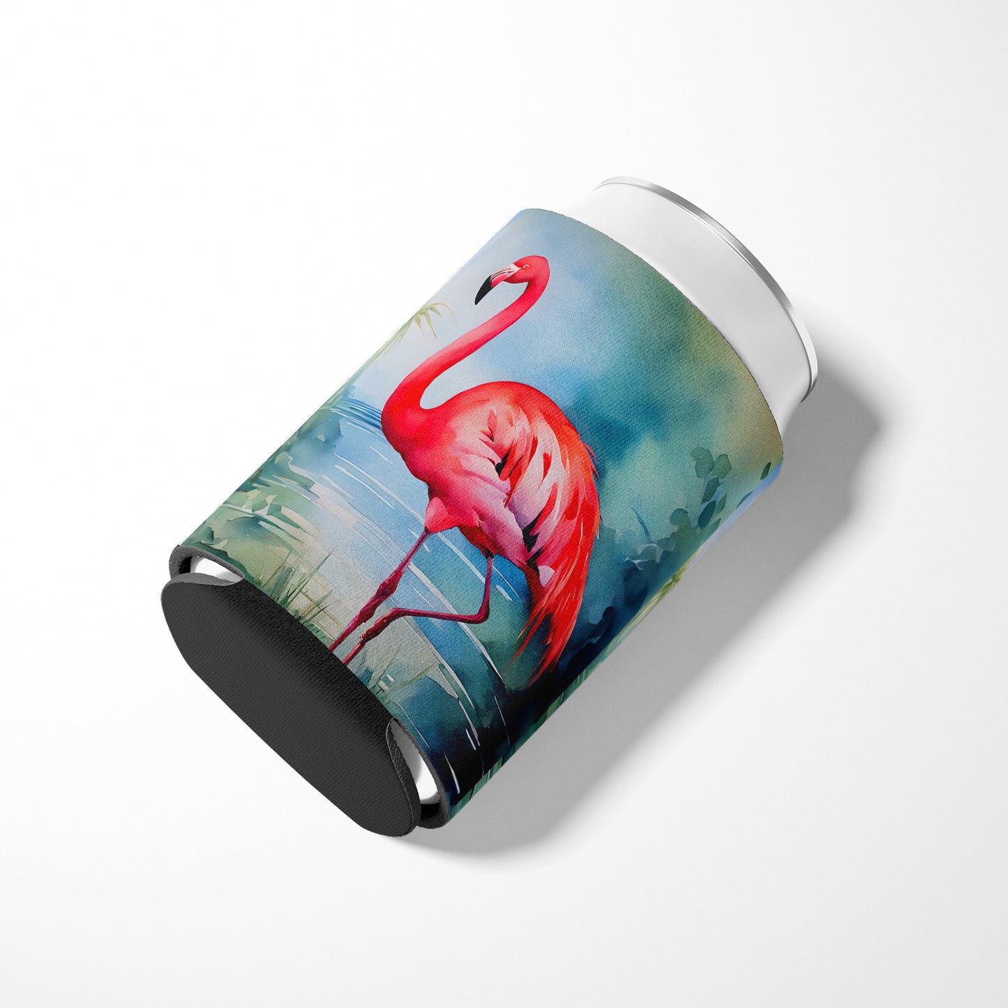 Flamingo Can or Bottle Hugger