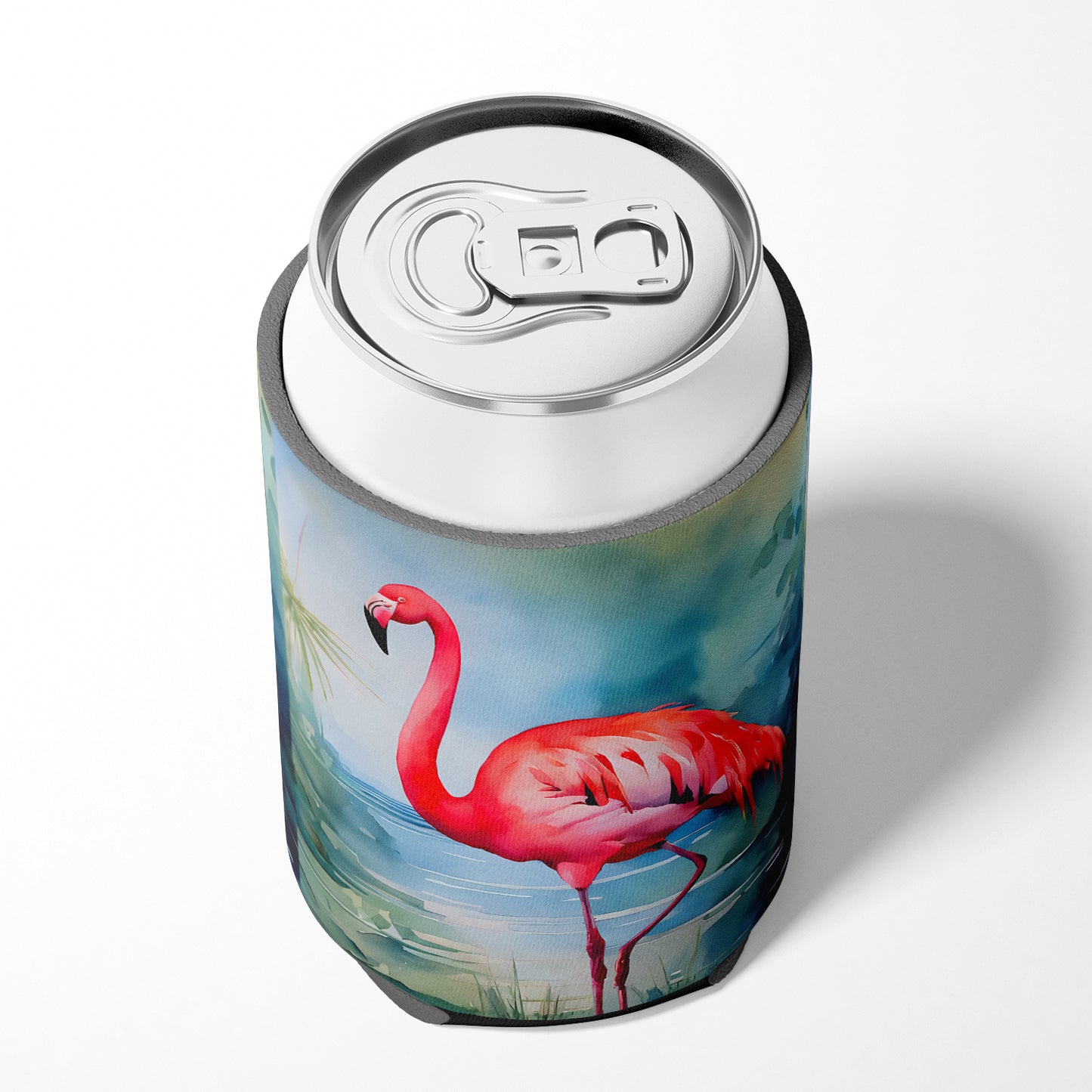 Flamingo Can or Bottle Hugger