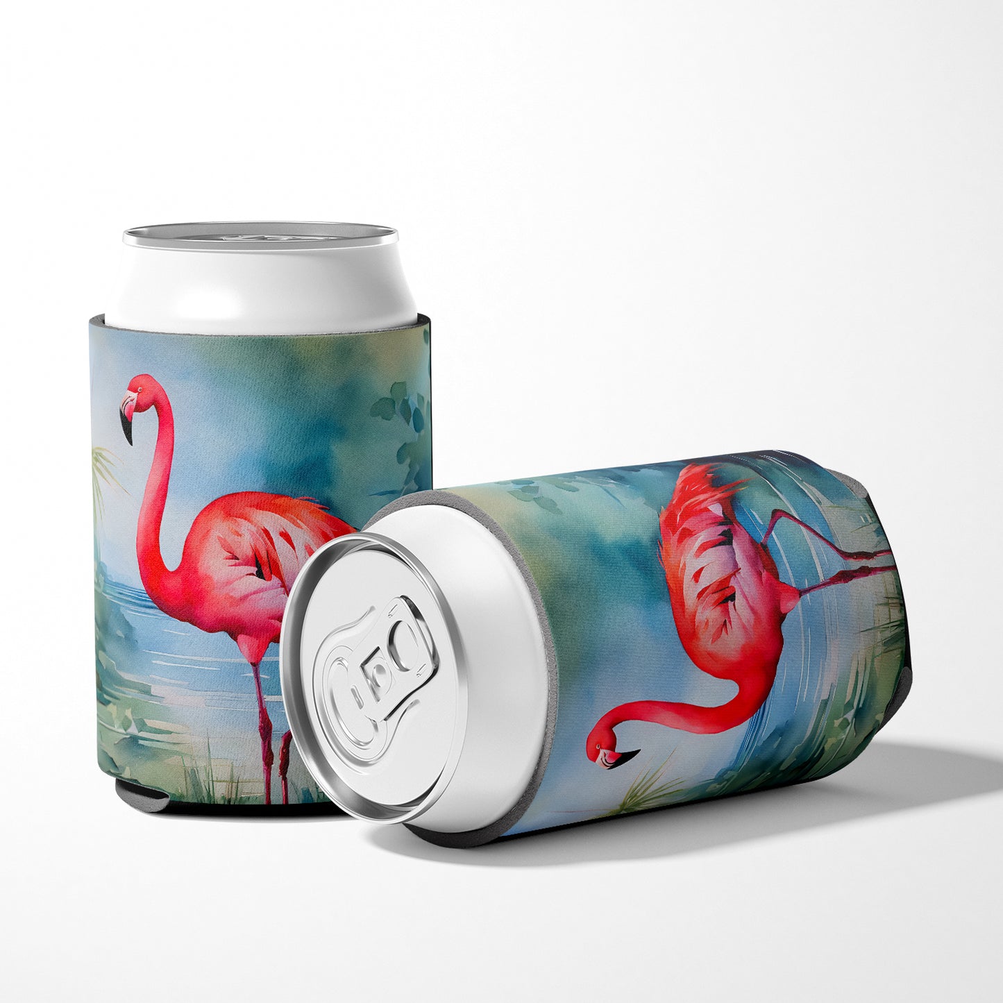 Flamingo Can or Bottle Hugger