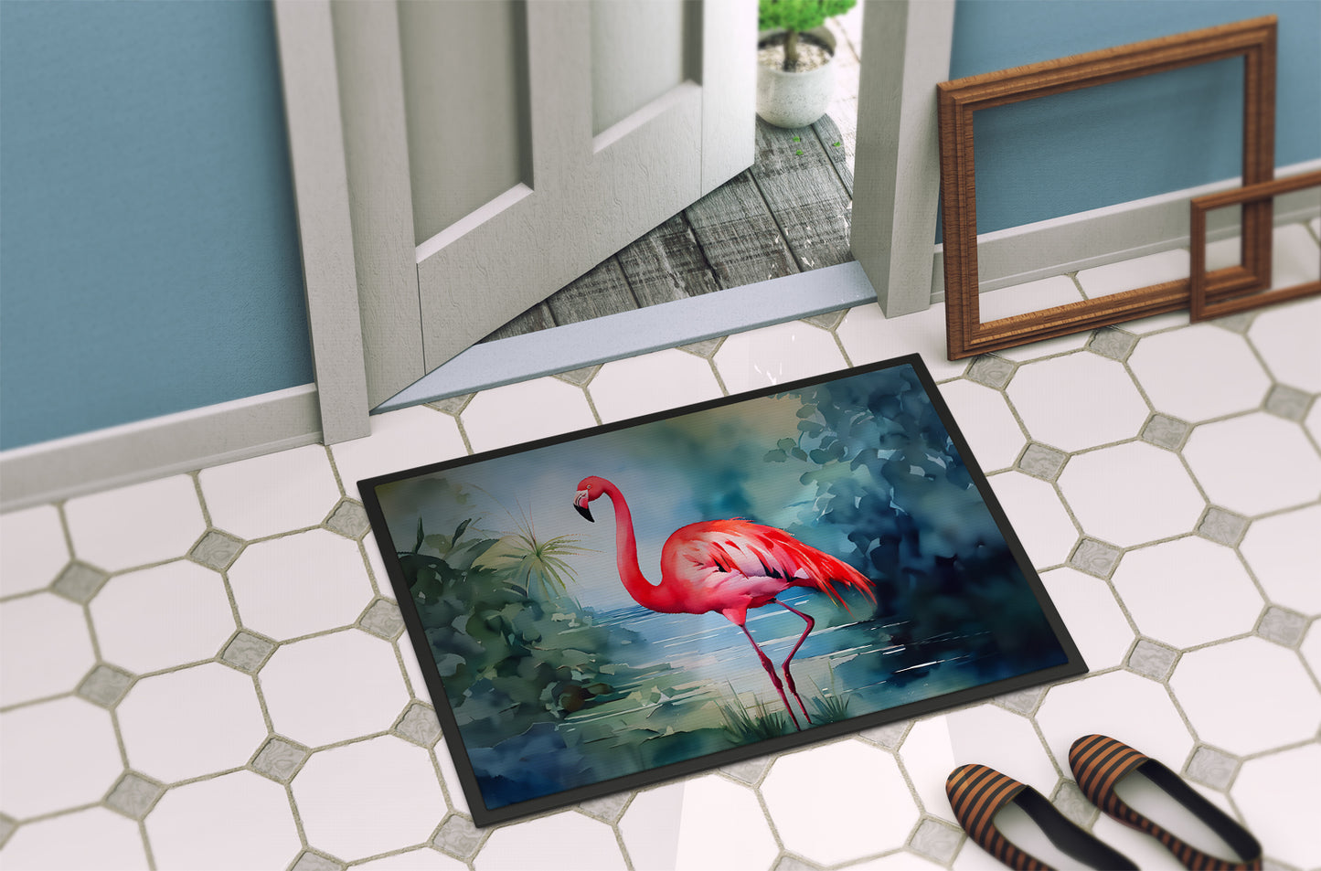 Flamingo Doormat