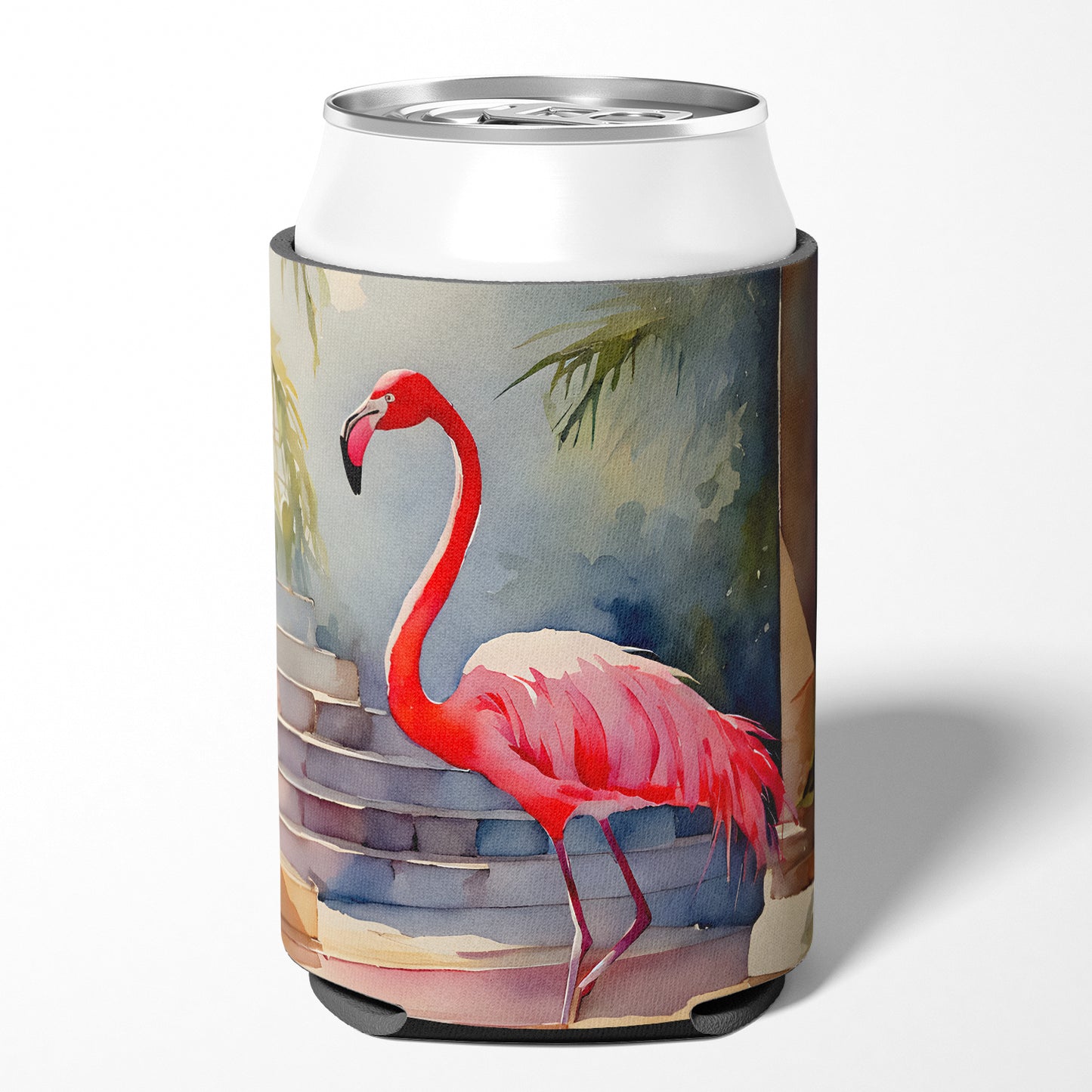 Flamingo Can or Bottle Hugger