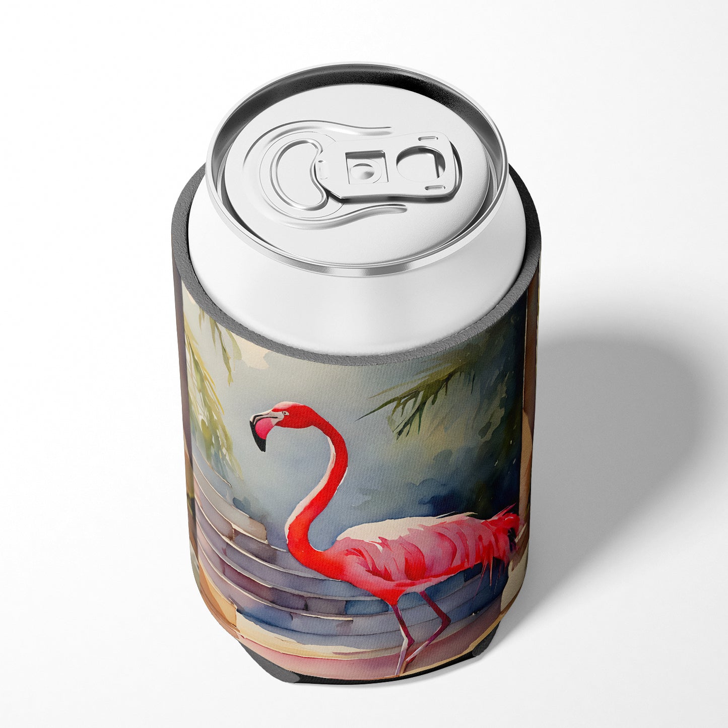 Flamingo Can or Bottle Hugger