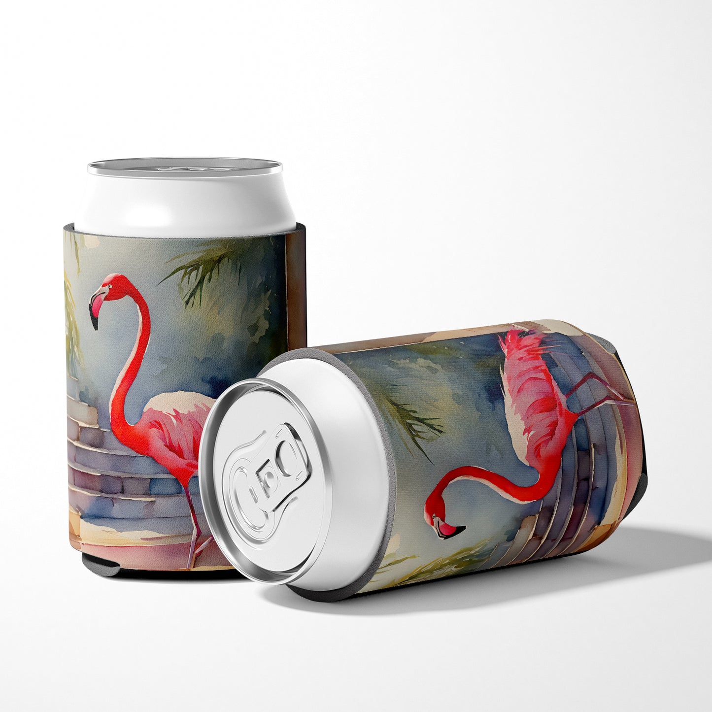 Flamingo Can or Bottle Hugger