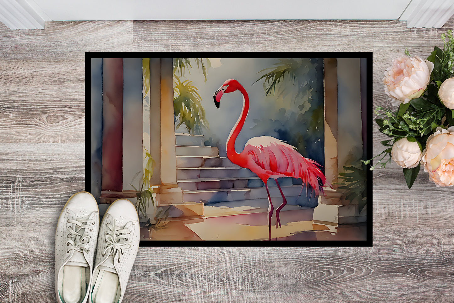 Flamingo Doormat