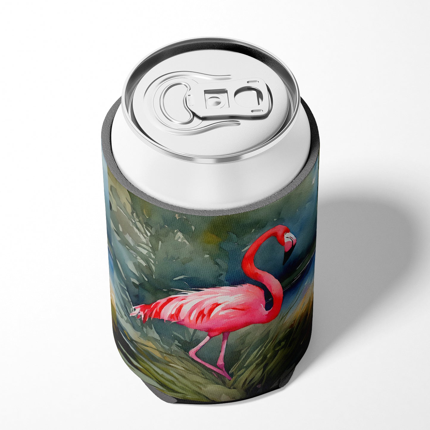 Flamingo Can or Bottle Hugger