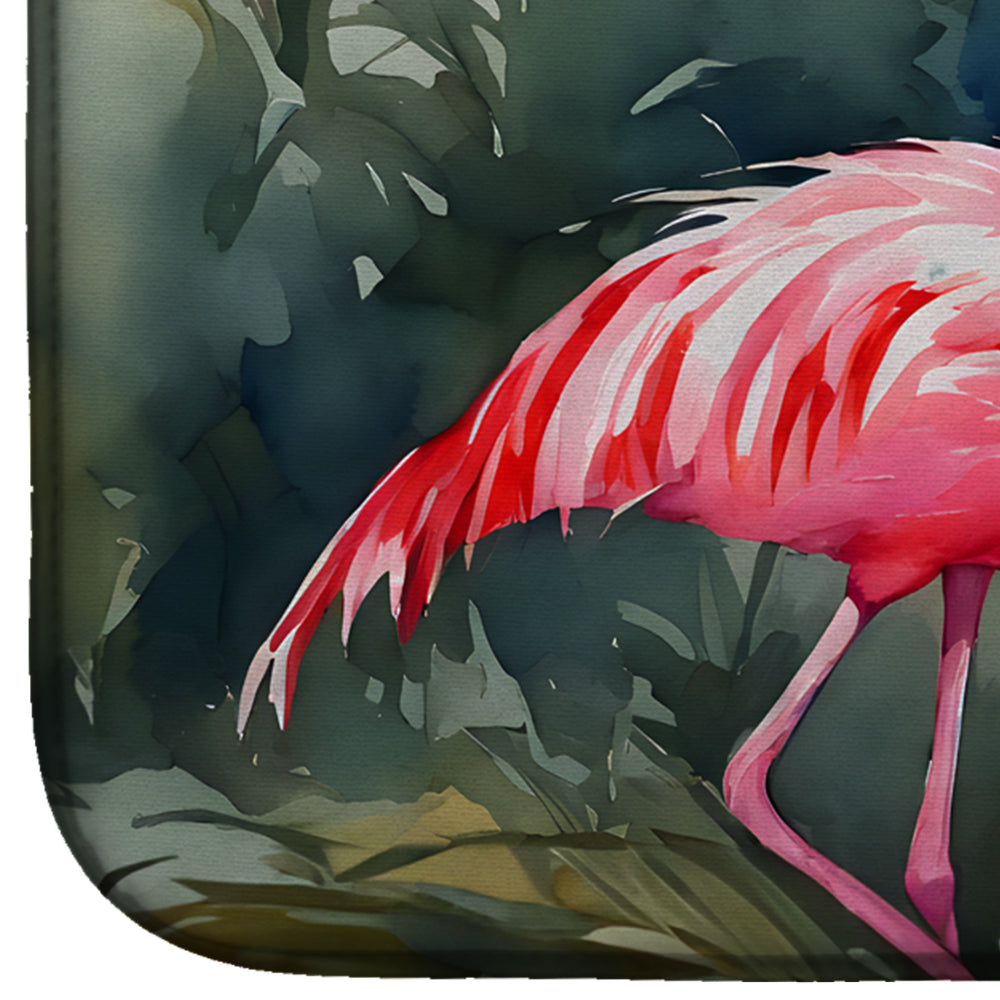 Flamingo Dish Drying Mat